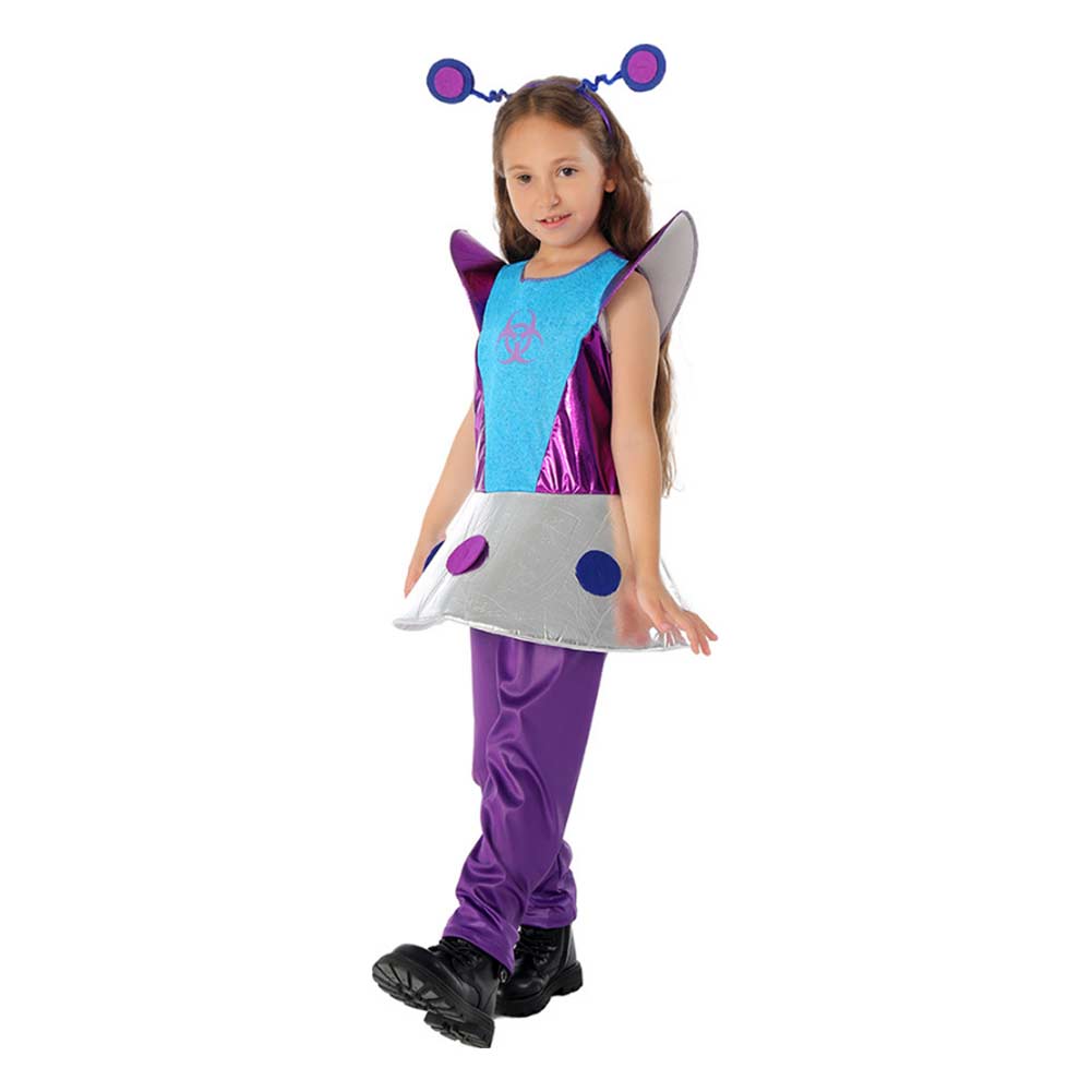 Kinder Kostüm für Aliens Cosplay Kostüm Halloween Karneval Party Anzug