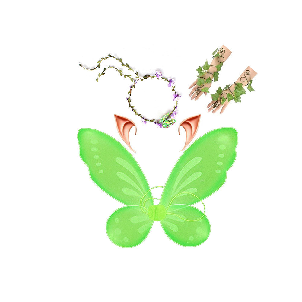 Kinder Mädchen Grün Kleid Poison Ivy Cosplay-Kostüm für Halloween, Karneval und Partys