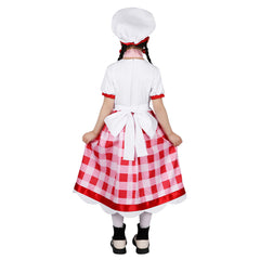 Kinder Mädchen Peach Peach Princess Peach: Showtime! Cosplay Kostüm Outfits Halloween Karneval Anzug
