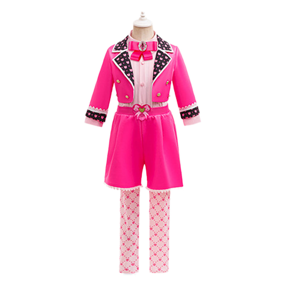 Kinder Mädchen rosa Descendants Cosplay-Kostüm für Halloween, Karneval und Partys