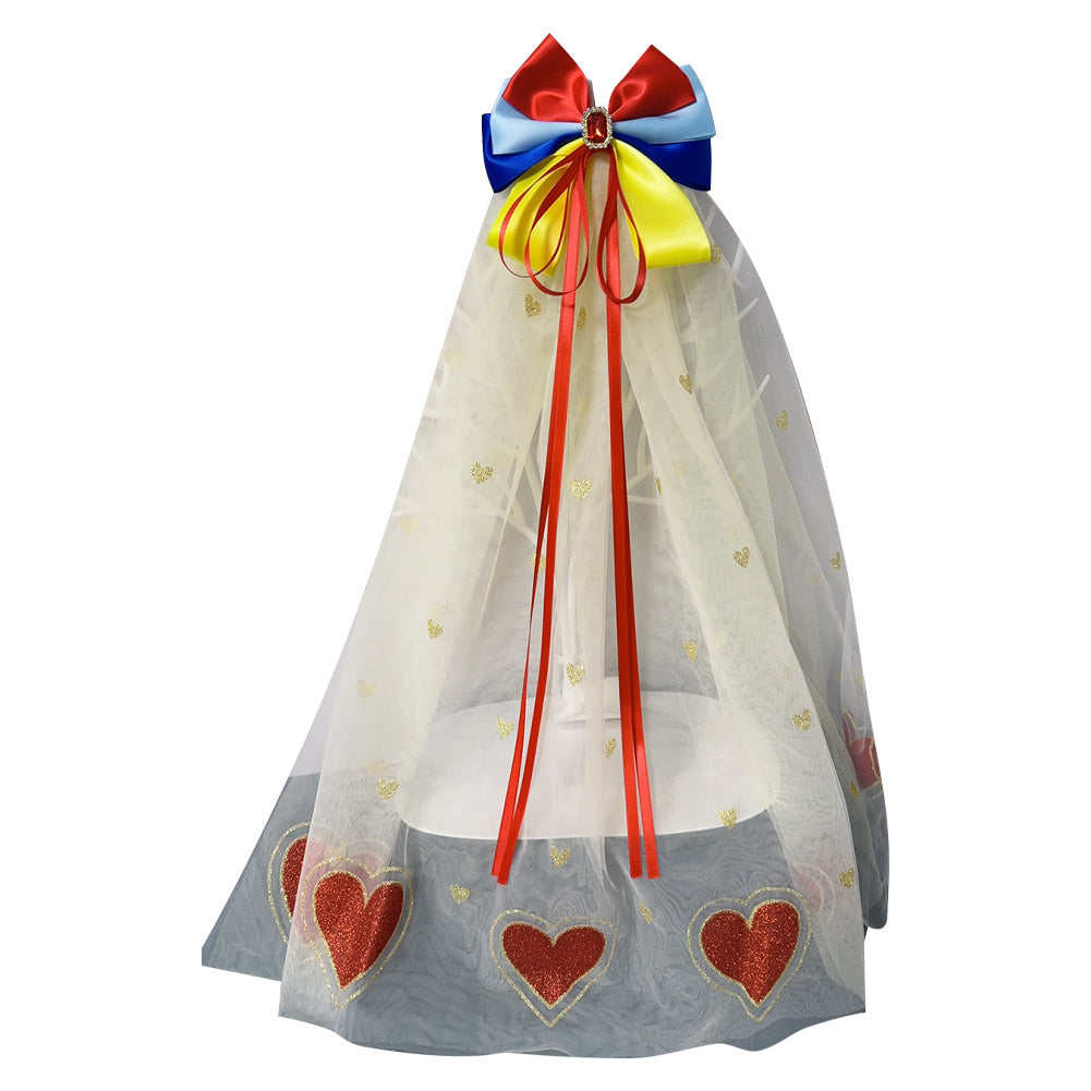 Kinder Mädchen Schneeweißchen Mesh-Haarspange