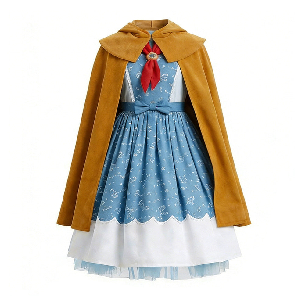 Kinder Mädchen Stranger Things Kleid Halloween-Karnevalsparty-Kostüm Holly Wheeler