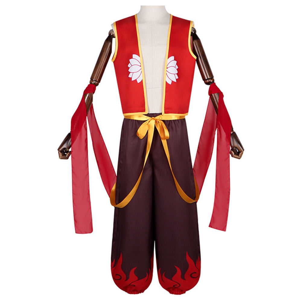 Kinder Ne Zha 2 Cosplay Kostüm Outfits Halloween Karneval Anzug