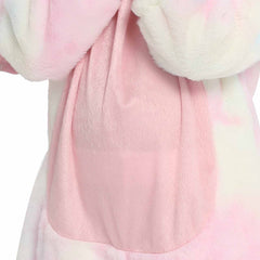 Kinder rosa Jumpsuit Cosplay-Kostüm für Halloween, Karneval und Partys