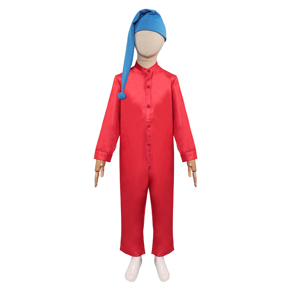 Kinder Schneewittchen Zwerg Cosplay Kostüm Outfits Halloween Karneval Anzug Zwerg