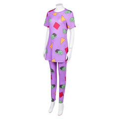 Kpop Demon Hunters Cosplay Kostüm Halloween Karneval Party Anzug Zoey Schlafanzug