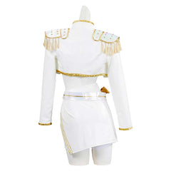 Kpop Demon Hunters Kinder Mädchen Mira Huntrix Cosplay Kostüm Halloween Karneval Party Anzug