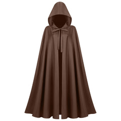 Mittelalterlicher Mantel Kapuzenmantel Mönchsrobe Zauberer Cosplay Kostüm Outfits Halloween Karneval Anzug