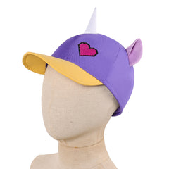 My Little Pony Rarity-Cosplay-Hut – Halloween- und Karnevalskostüm-Accessoires