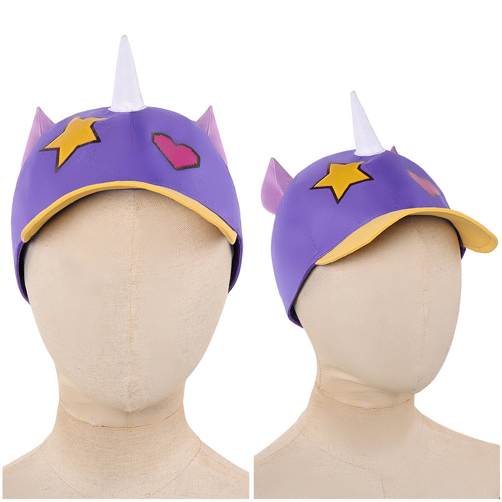 My Little Pony Rarity-Cosplay-Hut – Halloween- und Karnevalskostüm-Accessoires