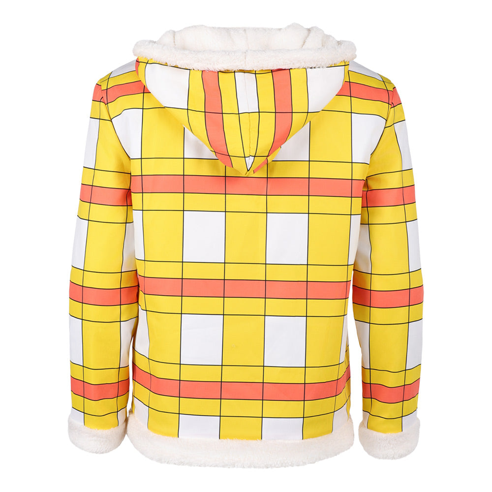 One Piece Herren Luffy gelb Top Cosplay Kostüm für Halloween und Karnevalspartys