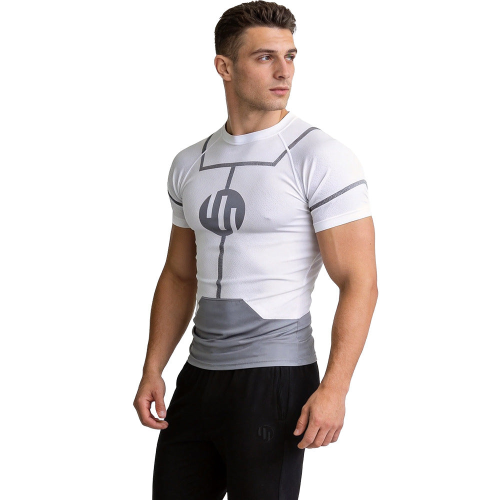 Herren Invincible Top Shirt Conquest Cosplay-Kostüm für Halloween und Karnevalspartys