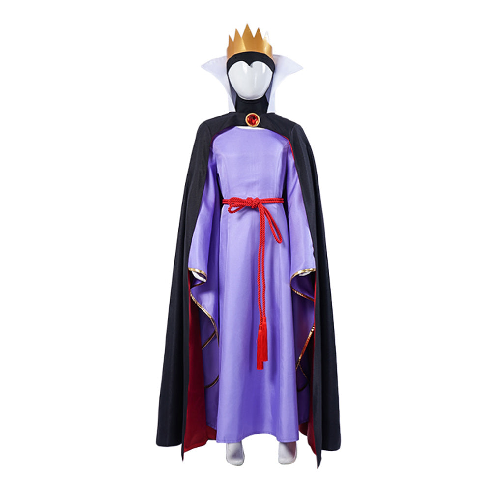 Schneewittchen Kinder Mädchen Cosplay Kostüm Outfits Halloween Karneval Anzug Böse Königin