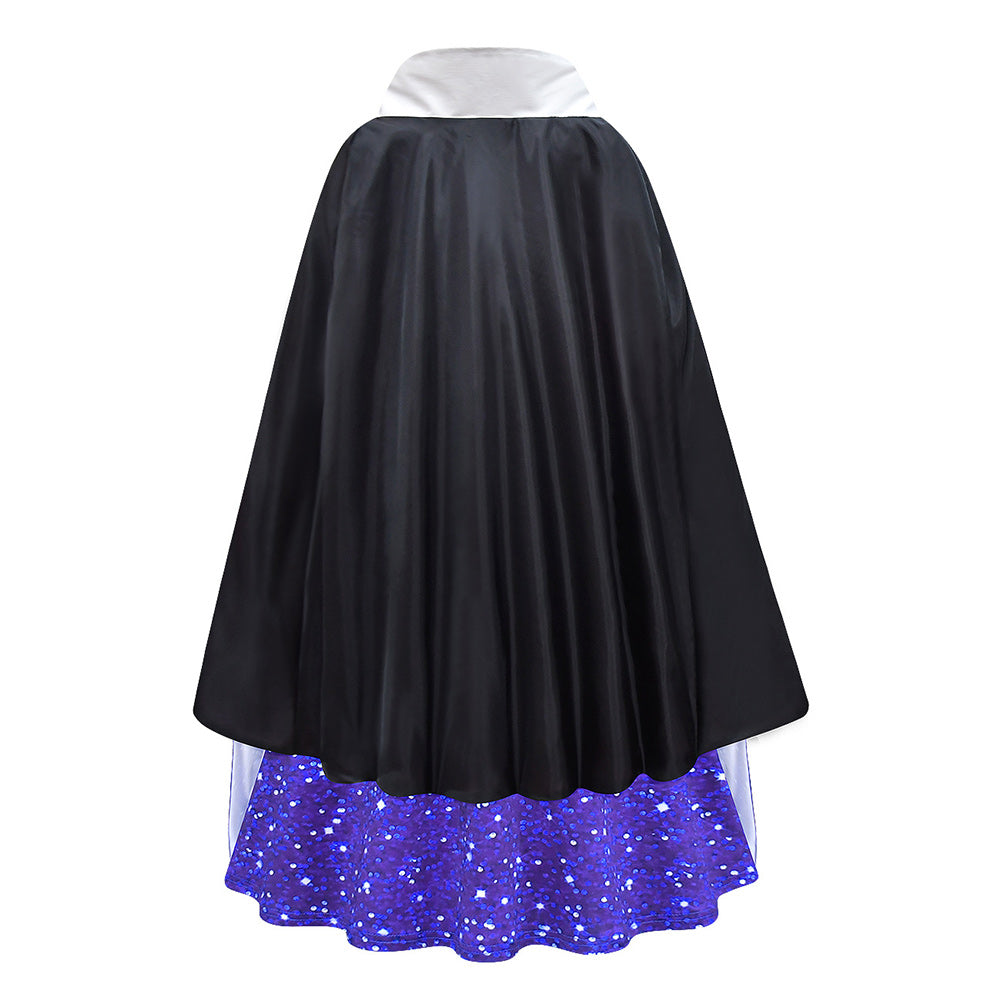 Schneewittchen Kinder Mädchen Cosplay Kostüm Outfits Halloween Karneval Anzug Böse Königin