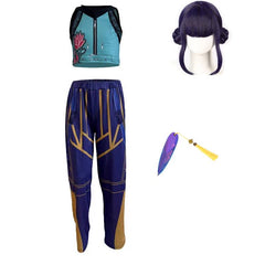Kinder Mädchen Zoey Cosplay Kostüm Hose Halloween Karneval Party Anzug