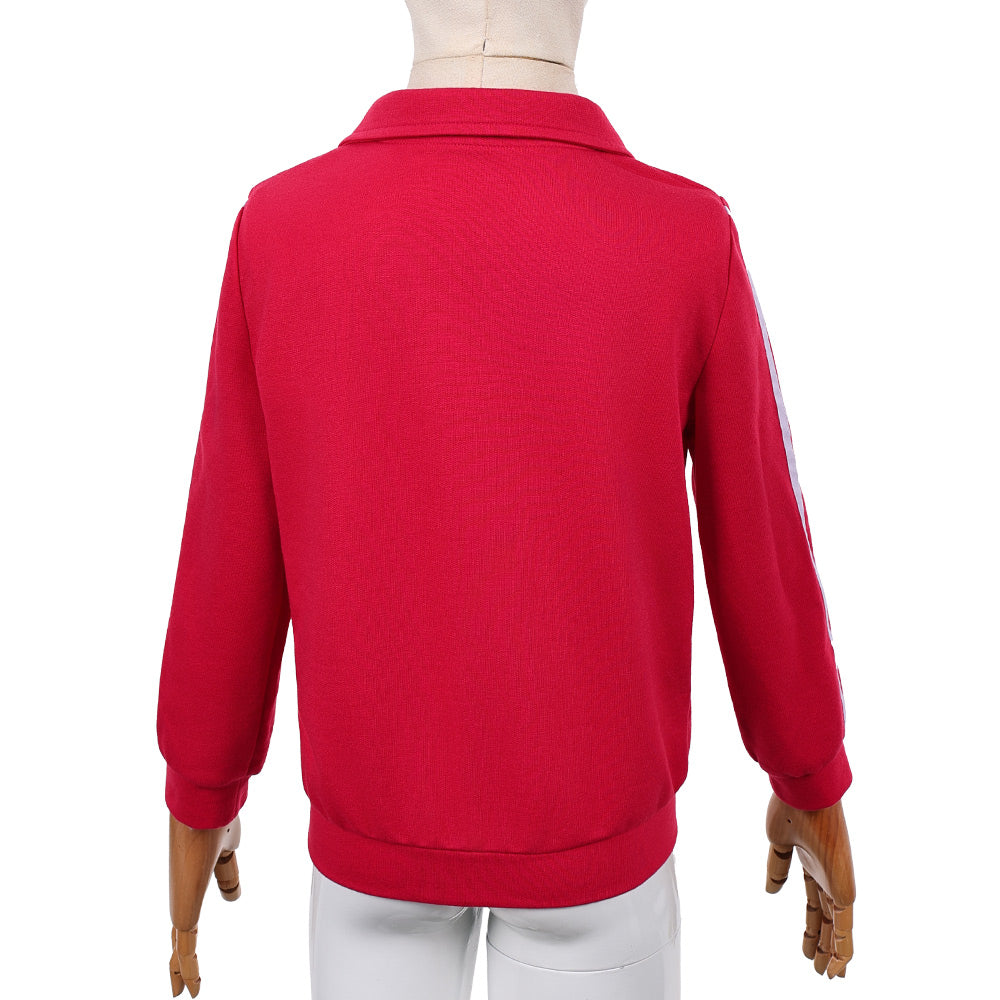 Stranger Things Kinder Mächen Holly Wheeler rot Jacke Cosplay-Kostüm Halloween Karneval und Partys