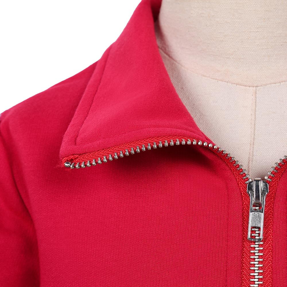 Stranger Things Kinder Mächen Holly Wheeler rot Jacke Cosplay-Kostüm Halloween Karneval und Partys