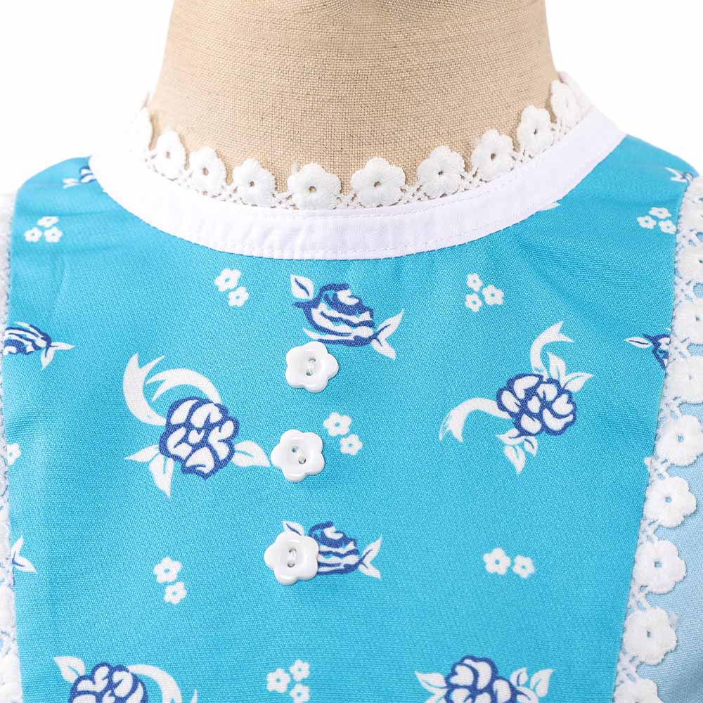 Stranger Things Kinder Mädchen Kleid Holly Cosplay-Kostüm für Halloween Karneval & Party