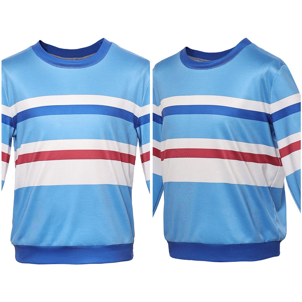 Stranger Things Kinder Will Byers Blau Cosplay-Kostüm für Halloween Karneval und Partys