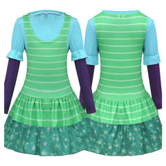 Toy S Kinder Mädchen Kleid Bonnie-Cosplay-Kostüm für Halloween, Karneval und Partys