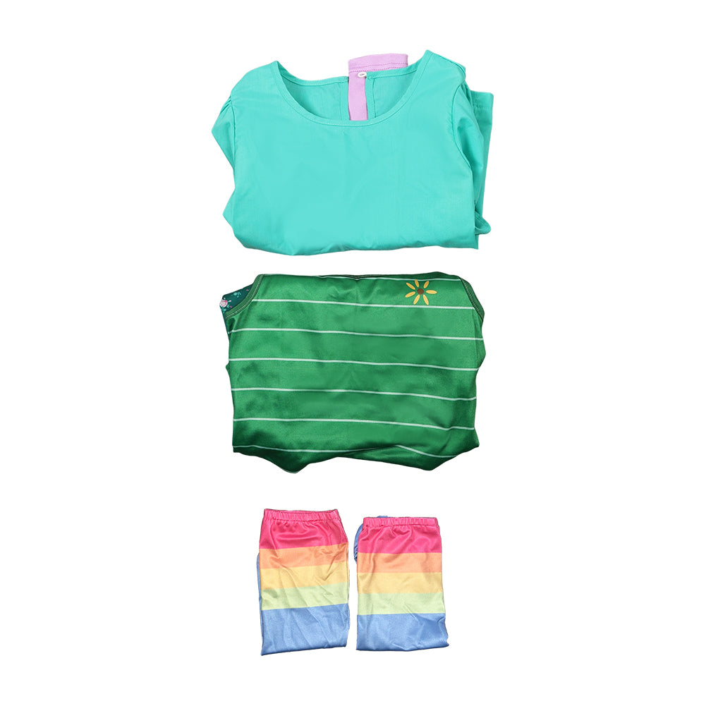Toy S Kinder Mädchen Kleid Cosplay-Kostüm für Halloween, Karneval und Partys: Bonnie