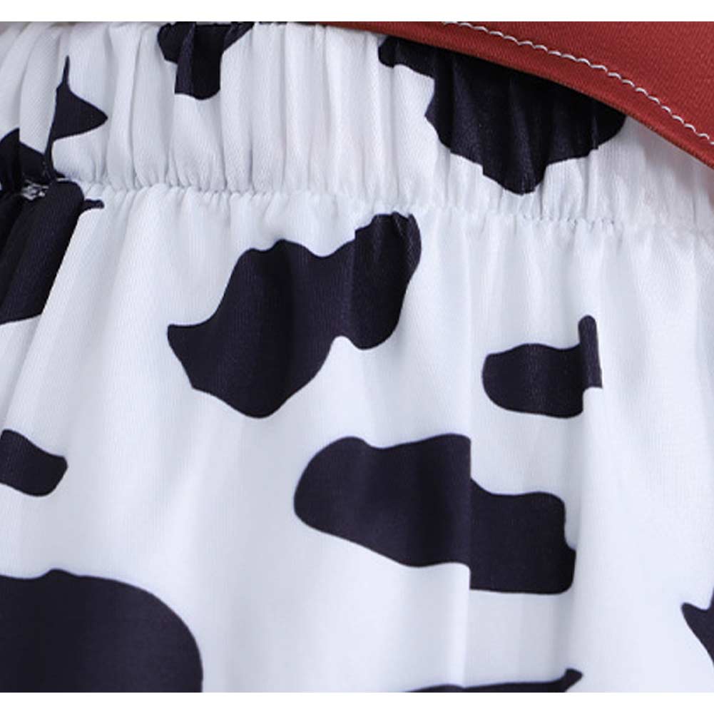 Toy Story Kinder Mädchen Kleid Cosplay-Kostüm für Halloween, Karneval und Partys – Jessie