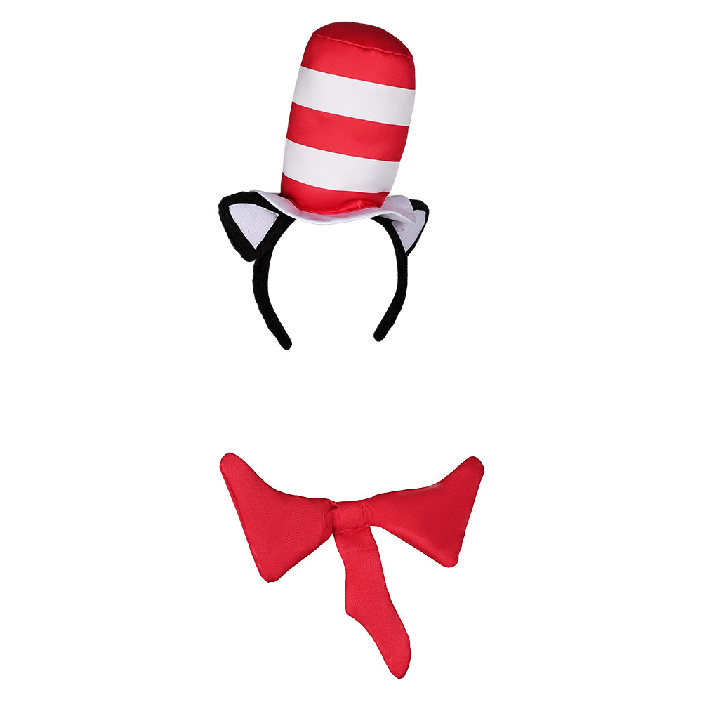 unisex Cosplay Hut Mütze Halloween Karneval Kostüm Zubehör Katze Die Katze im Hut