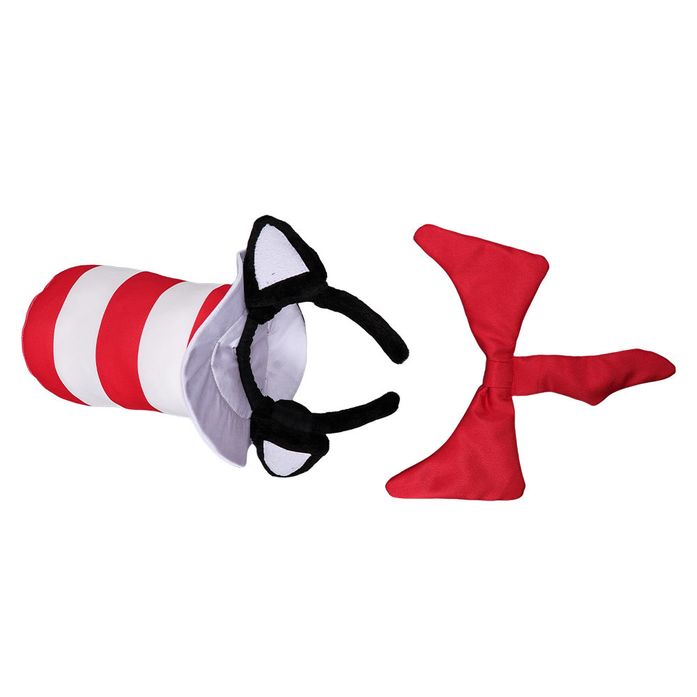 unisex Cosplay Hut Mütze Halloween Karneval Kostüm Zubehör Katze Die Katze im Hut