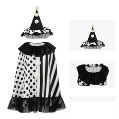 unisex Erwachsene Terrifier Clown-Cosplay-Kostüm für Halloween, Karneval und Partys