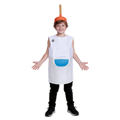 Unisex Toilettenförmiger Saugheber – Cosplay-Kostüm für Halloween, Karneval und Partys