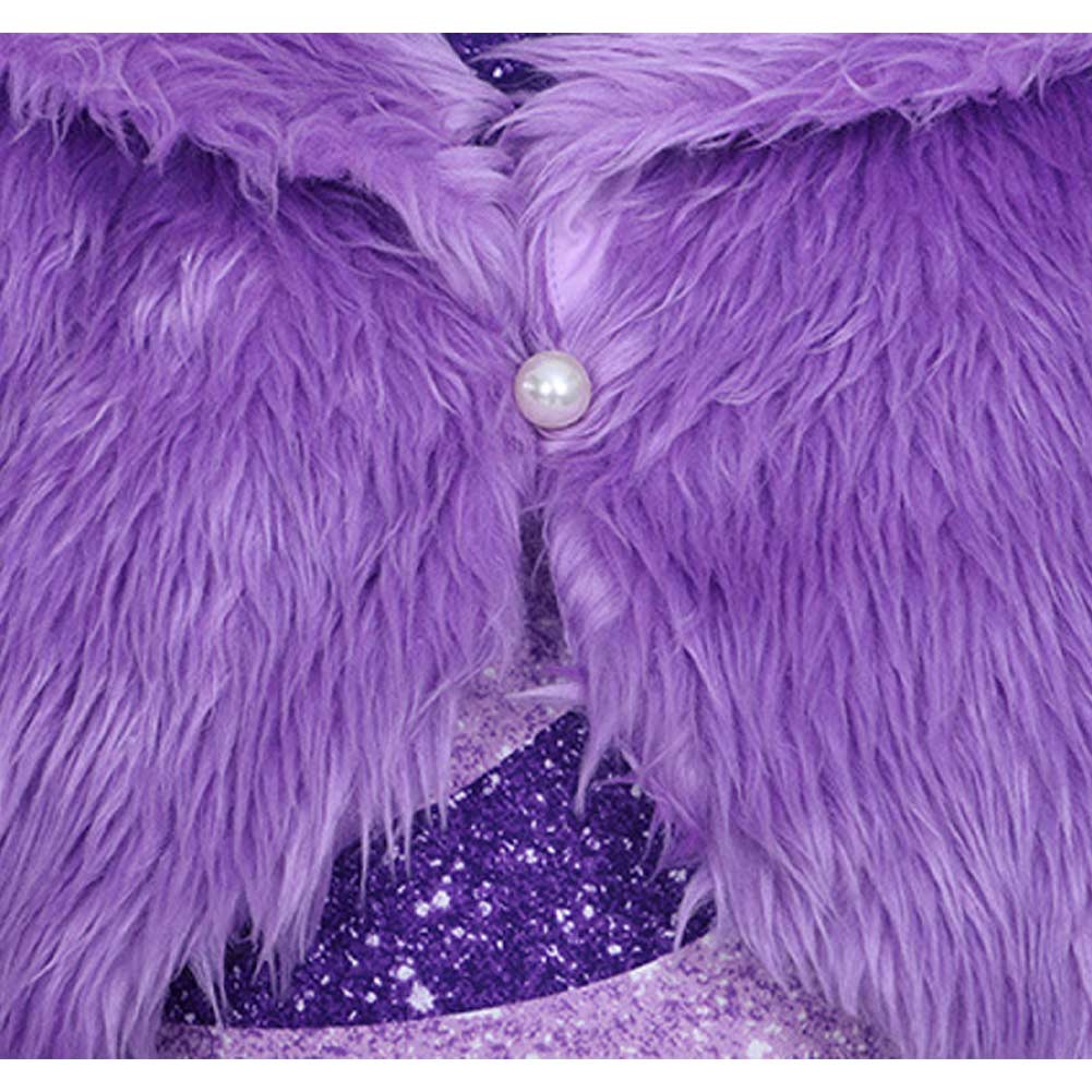 Zoomania Kinder Mädchen Gazelle lila Cosplay Kostüm Halloween Karneval Party Anzug