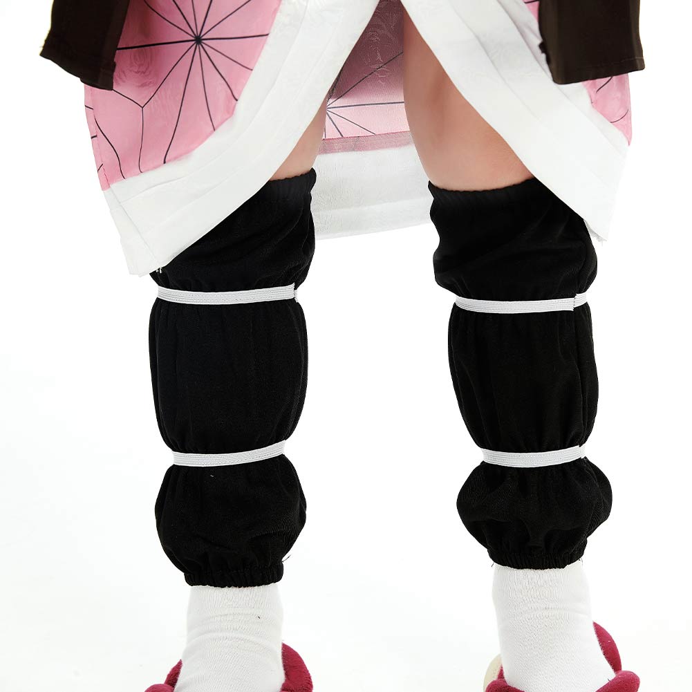 Mädchen Demon Slayer Kimetsu no Yaiba Nezuko Kostüm Kimono