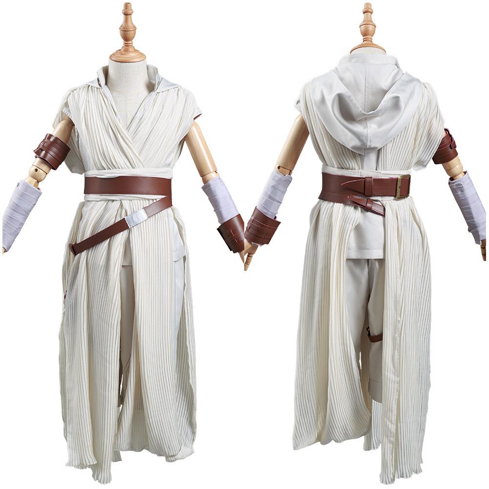 Kinder The Rise of Skywalker Teaser Der Aufstieg Skywalkers Rey Cosplay Kostüm Kinder Halloween Karneval Kostüm