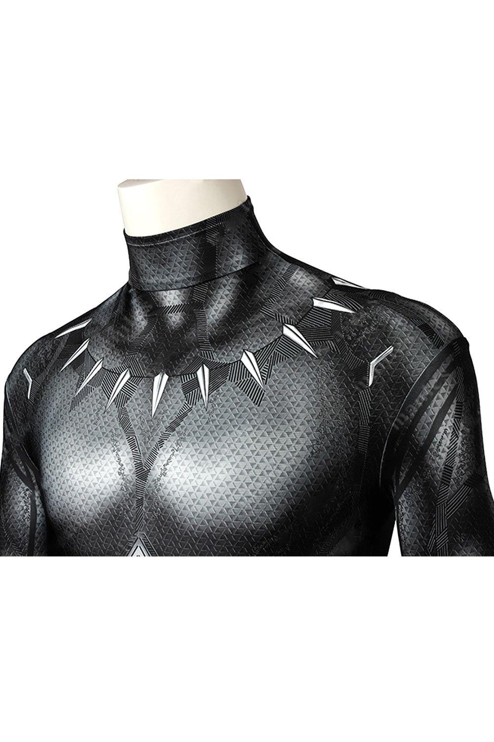 Black Panther T‘Challa  3D Printed Cosplay Costume - Karnevalkostüme