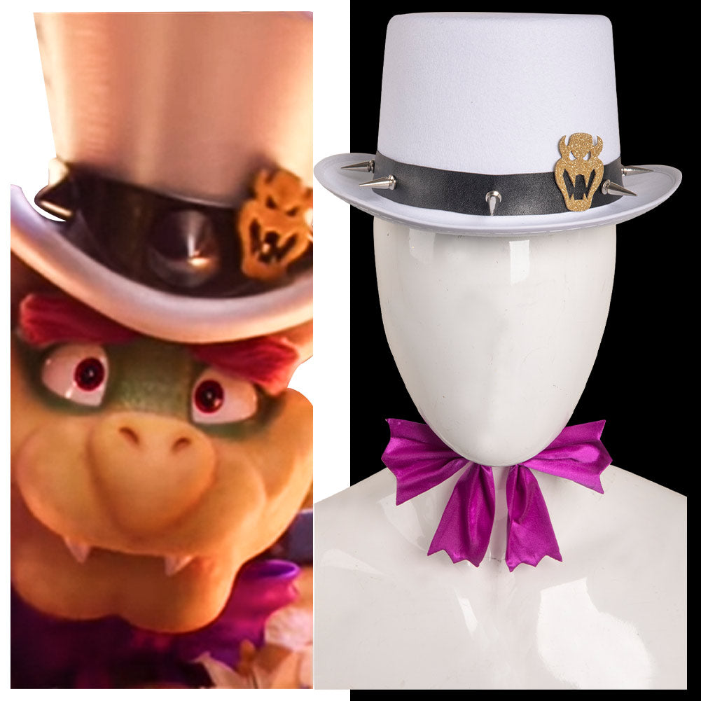 The Super Mario Bros. Movie cosplay Hut Kappe Halloween Karneval Party Verkleidung Kostüm Zubehör Bowser