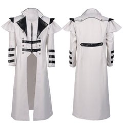 Mittelalterlicher Gothic Punk Mantel Cosplay Kostüm Outfits Halloween Karneval Outfits