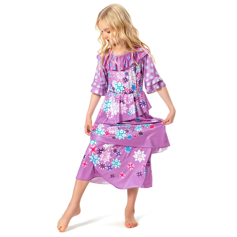 Mädchen Cosplay Kleid Halloween Karneval Kostüm für Kinder