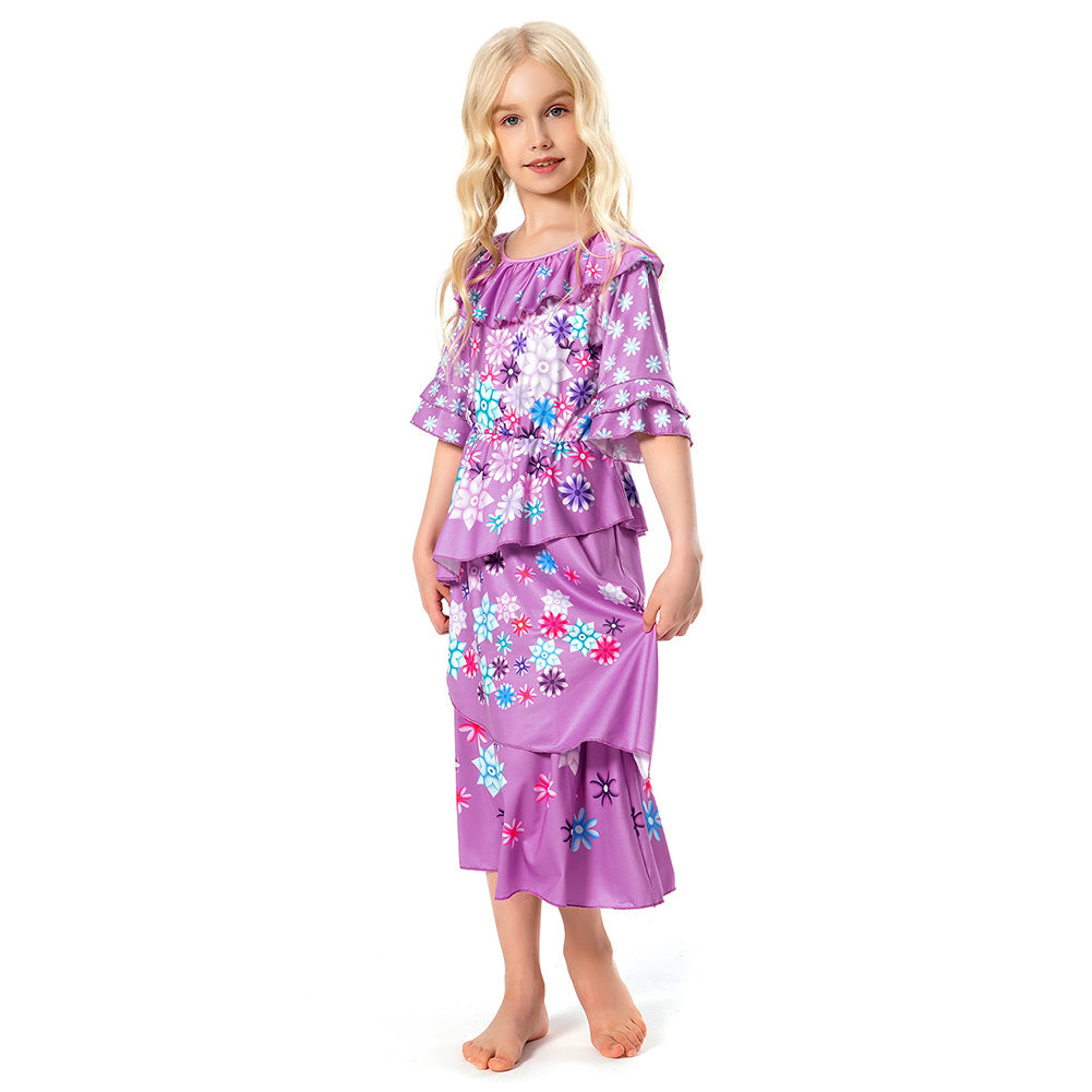 Mädchen Cosplay Kleid Halloween Karneval Kostüm für Kinder