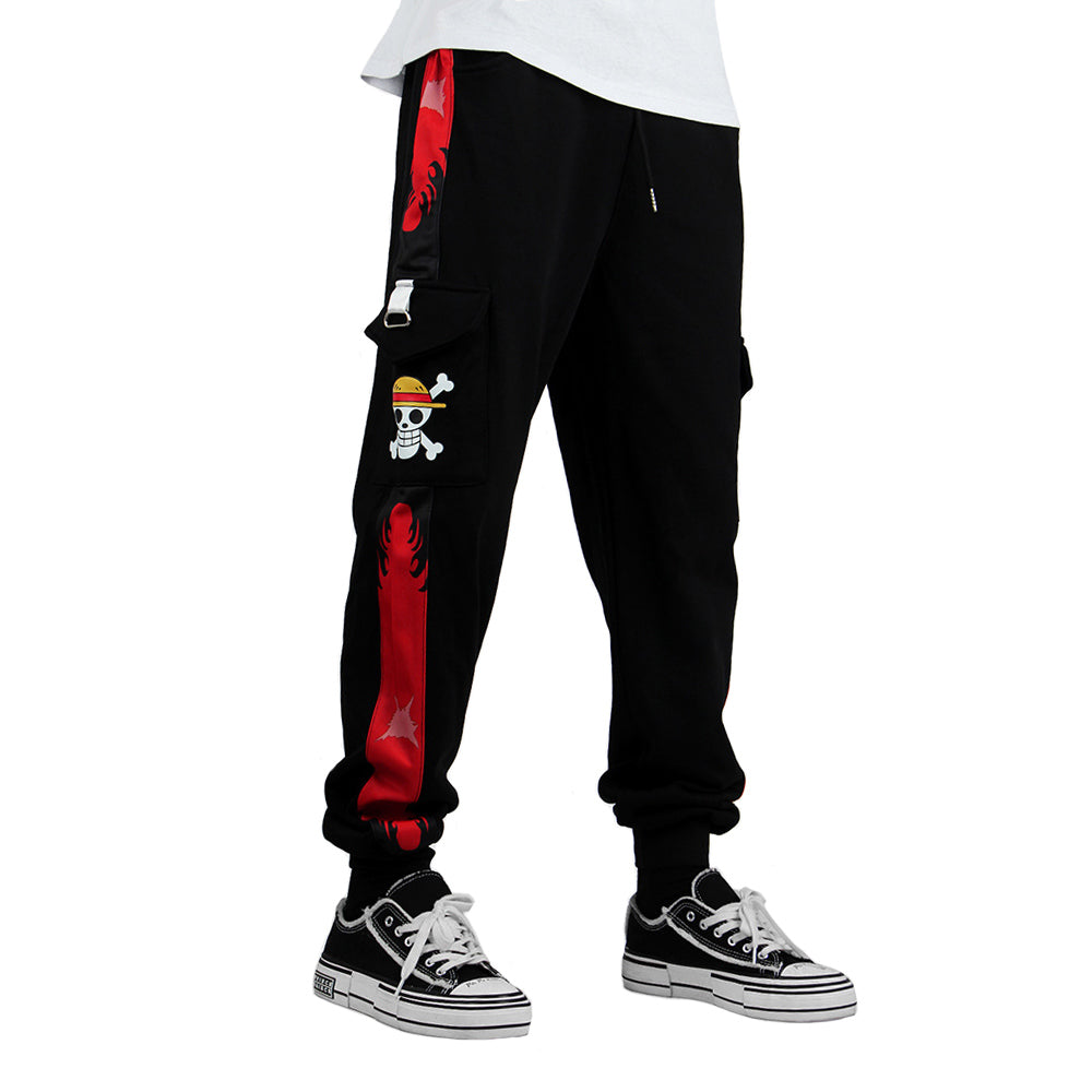 One Piece Monkey D. Luffy Herren Sporthose 3D Druck täglich Jogginghose Trainingshose