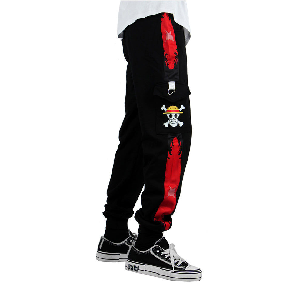 One Piece Monkey D. Luffy Herren Sporthose 3D Druck täglich Jogginghose Trainingshose