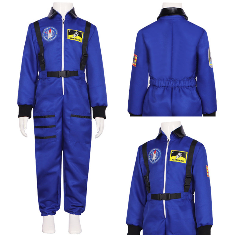 Astronaut Halloween Cosplay unisex Kostüm Weltraum Kostüm Gruppen Party Bühnenshow Kostüm