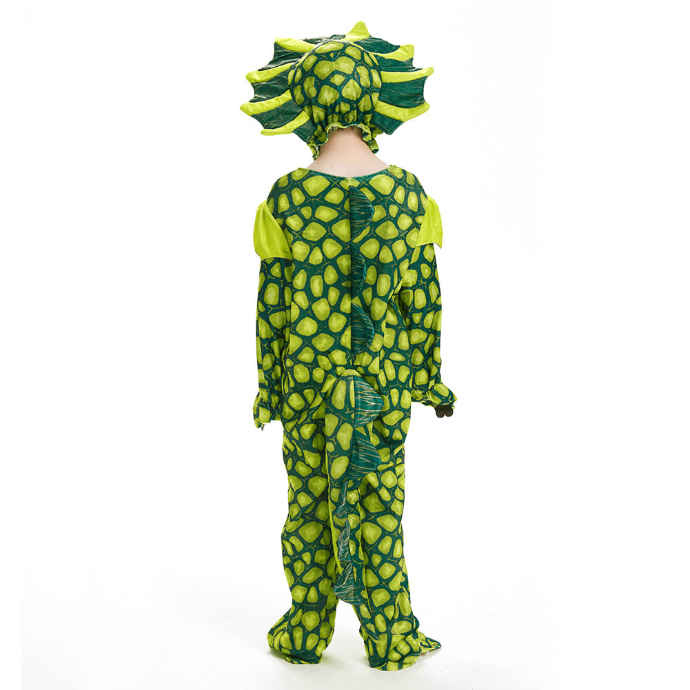 Halloween Kinder Jungen Dinosaurier Cosplay Kostüm Triceratops Kostüm