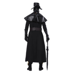 Pestarzt Pestdoktor Doctor Schnabel Maske Kostüm Cosplay Kostüm Set - Karnevalkostüme
