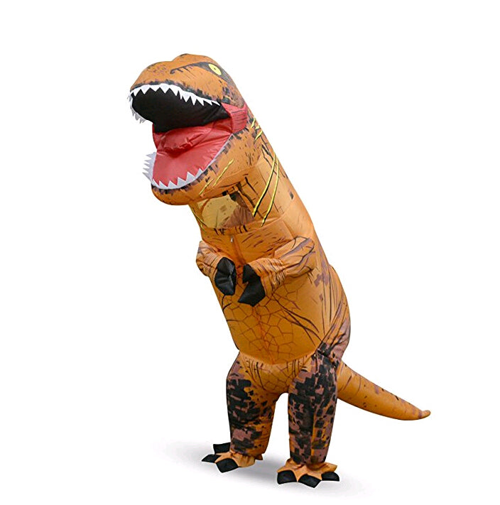 Kinder Jurassic World Aufblasbare Fettkostüm T-rex Dinosaurier Jurassic Welt Cosplay Kostüm
