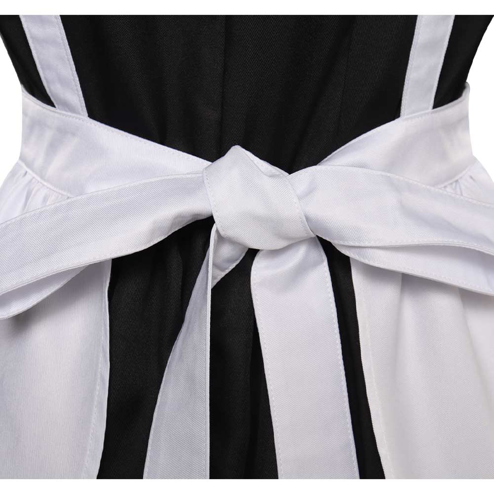 Damen Cosplay Kostüm Outfits Halloween Karneval Party Anzug Maid Schürze Kleid