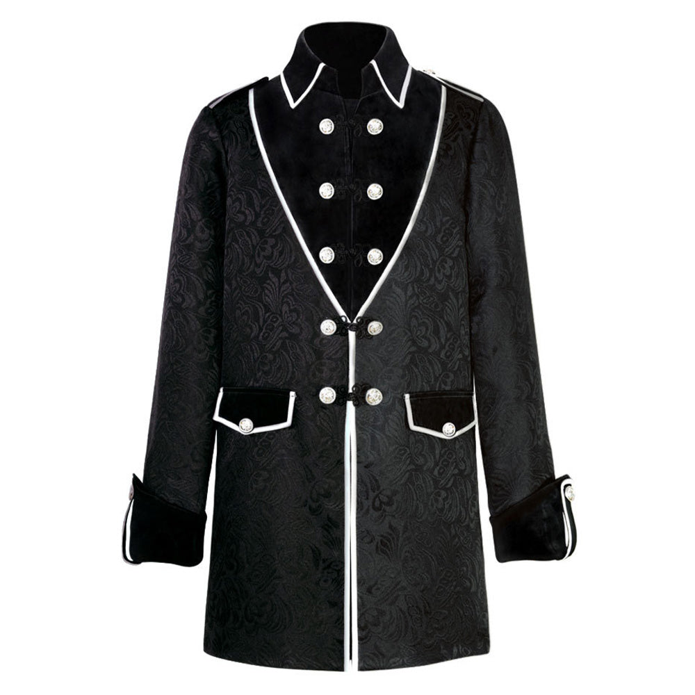 Mittelalterliche Victoria Steampunk Trench Frock Outwear Vintage Prinz Overcoat Renaissance Jacke Cosplay Kostüm