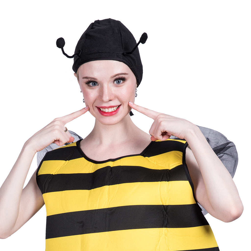 Biene Fee Damen Bienenkostüm Erwachsene Biene Maja Lustiges Bienenkostüm