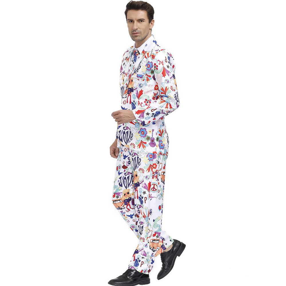 Konfetti Anzug Karneval Outfits