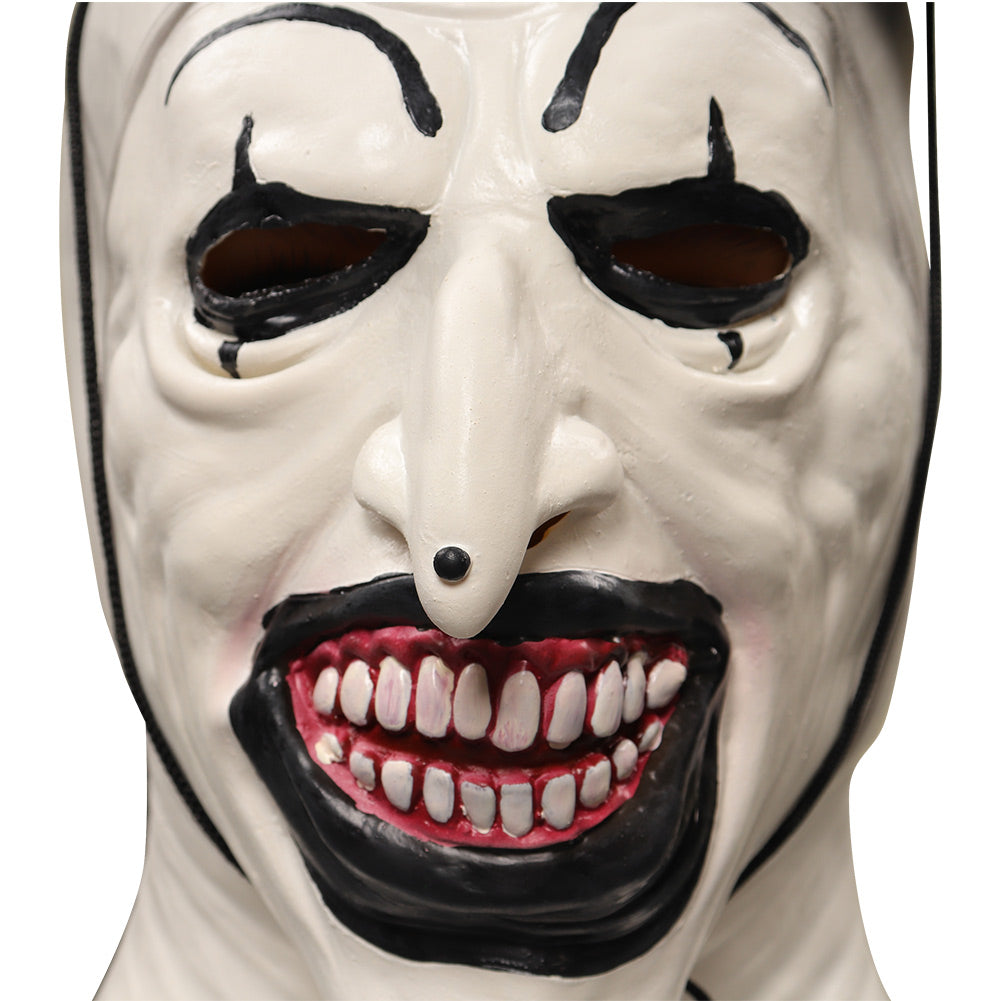 Terrifier 2 Art the Clown Maske Latex Maske Halloween Karneval Maske für Erwachsene