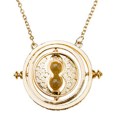 Harry Potter Hermione Granger Time Turner Rotating Hourglass Halskette Pendant Necklace Requisiten